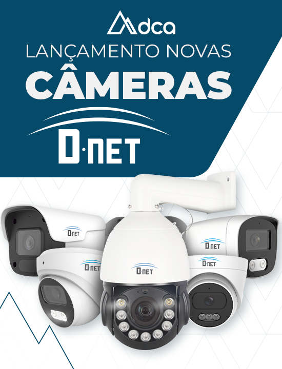 D-NET LANAMENTO CAMERAS