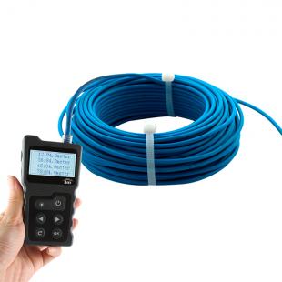 DNETKITT-001-0 - KIT TESTADOR E VERIFICADOR DE CABOS DE REDE RJ45 E RJ11 POE C/ PROBE - DN-TEST-KIT - D-NET