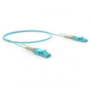 LETLCDO4-005-0 - CORDAO DUPLEX CONECTORIZADO OM4 LC-UPC/LC-UPC 1.5m - LSZH - ACQUA (A - B) - 35200919 - LIGHTERA
