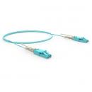 LETLCDO4-005-0 - CORDAO DUPLEX CONECTORIZADO OM4 LC-UPC/LC-UPC 1.5m - LSZH - ACQUA (A - B) - 35200919 - LIGHTERA