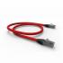LEMLPC06-033-0 - PATCH CORD MULTILAN CAT.6 24AWG - U/UTP 3,0M VERMELHO CM - 35129072 - LIGHTERA