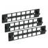 LETLDECT-005-0 - KIT 3X PLACAS METALICAS LGX/TERALAN 12 POSICOES LC/SC - 35260074 - LIGHTERA