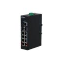 16801208 - SWITCH 11 PORTAS COM 8 PORTAS POE GIGABIT INDUSTRIAL - 1.0.01.20.10692-0061 - DH-PFS3211-8GT-120 - DAHUA