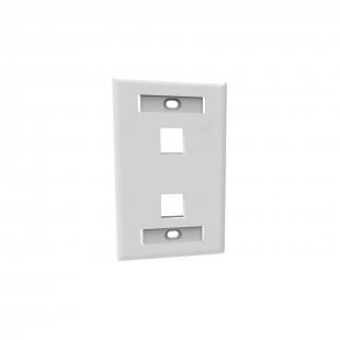 FEFAEPPL-002-1 - ESPELHO PLANO 2P - GLOSSY - BRANCO (4X2) - 35050017 - LIGHTERA