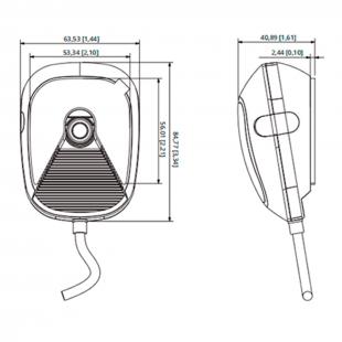 DHCIMBMP-001-1 - CAMERA IP 2MP MOBILE P/ MONITORAMENTO DA PISTA IR3M HLC BLC POLE 4CM  (BRA) - 1.0.01.02.11034 - DHI-DAE-CFM5210-CYN.BRA - DAHUA