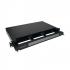 LETLDTMB-001-0 - DIO TERALAN ENTERPRISE MODULO BASE PARA ATE 24/36/48F 19 POL/1U  METALICO PRETO - 35261155 - LIGHTERA