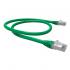 24400182 - PATCH CORD F/UTP GIGALAN AUGMENTED GREEN CAT.6A - LSZH - T568A/B - 2.5M - VERDE (BLINDADO) - 35085404 - FURUKAWA