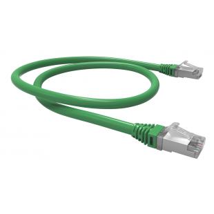 LEGGPC6A-024-0 - PATCH CORD GIGALAN GREEN CAT.6A F/UTP (BLINDADO) 3,0M VERDE LSZH - 35085405 - LIGHTERA