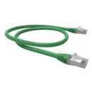 24400172 - PATCH CORD F/UTP GIGALAN AUGMENTED GREEN CAT.6A - LSZH - T568A/B - 3.0M - VERDE (BLINDADO) - 35085405 - FURUKAWA