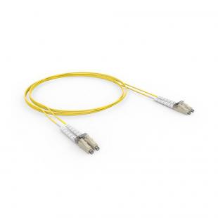 LETLCDO2-006-0 - CORDAO OPT. CON. MULTIMODO OM2 (50/125) 2F DUPLEX LC-UPC/LC-UPC 1,5M LSZH AMARELO (A-B) - 33004485 - LIGHTERA