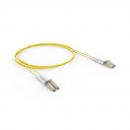 LETLCDO2-007-0 - CORDAO DUPLEX CONECTORIZADO 50.0 LC-UPC/LC-UPC 2.5M - LSZH - AMARELO (A - B) - 33004486 - LIGHTERA