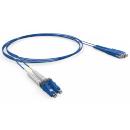 LETLCDA2-021-0 - CORDAO OPT. CON. MONOMODO (9/125) G657A2 2F DUPLEX LC-UPC/LC-UPC 3,0M LSZH AZUL (A-B) - 33004466 - LIGHTERA