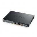 96911312 - SWITCH 24P POE+/POE++ 10/100/1000 + 2P 2.5GB POE++ + 4P SFP+ GERENCIVEL L3 - XGS2220-30HP - ZYXEL