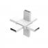 DTSTCDTT-001-0 - CAIXA DE DERIVACAO TIPO T 1X1 PRF 25 BRANCO - DT-52440.00AL/ABS - DUTOTEC