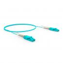 LETLCDO4-008-0 - CORDAO OPT. CON. MULTIMODO OM4 (50/125) 2F DUPLEX LC-UPC/LC-UPC 3,0M LSZH ACQUA (A-B) - 35200938 - LIGHTERA
