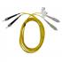 LETLCDO2-021-0 - CORDAO OPT. CON. MULTIMODO OM2 (50/125) 2F DUPLEX ST-UPC/SC-UPC 2,5M LSZH AMARELO - 33004584 - LIGHTERA