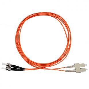 LETLCDO1-028-0 - CORDAO DUPLEX CONECTORIZADO 62.5 SC-UPC/ST-UPC 15.0M - LSZH - LARANJA - 33004524 - LIGHTERA