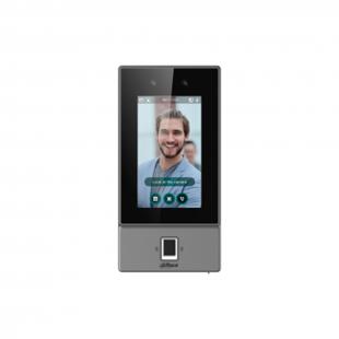 DHCALSSF-001-0 - LEITORA FACIAL 4.3" 6.000 FACES/CARTAO/SENHA/QR CODE/DIGITAL  IP65 POE - DHI-ASI6214S-PW - DAHUA