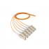 LETLECO1-013-0 - EXTENSAO DUPLEX 62.5 LC-UPC 2.5M - COG - LARANJA - D2 - 35200103 - LIGHTERA