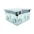 DTSTCPDP-003-0 - CAIXA DE PISO DUPLA PISO ELEVADO PISO ELEVADO - DT-72921.00 - DUTOTEC