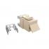 LEMLRJ06-004-5 - CONECTOR RJ-45 MULTILAN CAT.6  90/180G BEGE T568A/T568 FEMEA - 35030604 - LIGHTERA