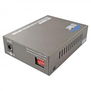 51450423 - MEDIA CONVERTER 10/100/1000 P/ LX SM WDM 20KM LADO A - DN-10000-WDM-S20A - D-NET