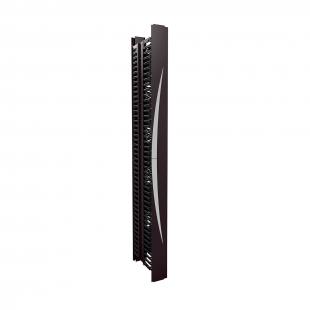 FEFARAG2-003-0 - GUIA VERTICAL 200MM PORTA UNICA PARA RACK ABERTO 45U ITMAX - PRETO - 35150106 - LIGHTERA