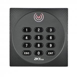 ZKCALAIC-004-1 - LEITOR AUXILIAR SENHA E IC CARD (13,56MHZ) WIEGAND IP64 - KR602(IC) - ZKTECO