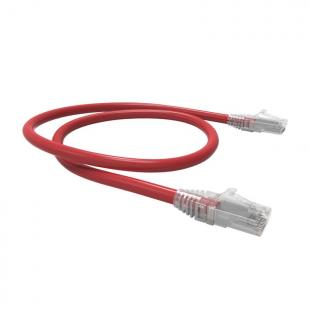 LEMLPC5E-003-0 - PATCH CORD MULTILAN CAT.5E U/UTP 0,5M VERMELHO CM - 35103036 - LIGHTERA