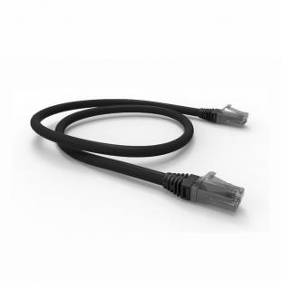 LEMLPC5E-082-0 - PATCH CORD MULTILAN CAT.5E U/UTP 8,0M PRETO CM - 35103110 - LIGHTERA