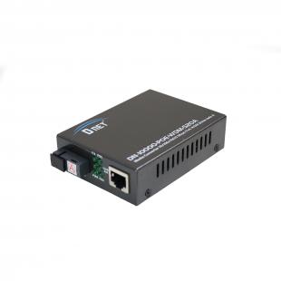 51450425 - MEDIA CONVERTER 10/100/1000 P/ LX SM POE 20KM WDM LADO A - DN-10000-POE-WDM-S20A - D-NET