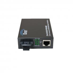 DNCVMMGB-002-0 - CONVERSOR MULTIMODO (MM) 1G POE SC 2KM - DN-10000-POE-M2 - D-NET