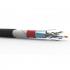 LEGLCC06-005-0 - CABO TRANSM. DADOS GIGALAN CAT.6 F/UTP INDOOR/OUTDOOR (BLINDADO) 23AWG X 4P PRETO CM - 23360006 - LIGHTERA