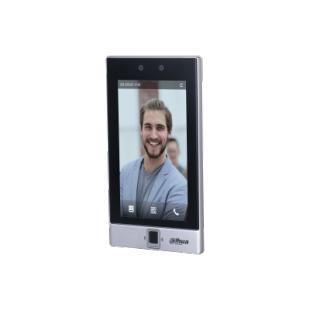 DHCALSSF-002-0 - LEITORA FACIAL 7" 50.000 FACES/CARTAO/SENHA/QR CODE/DIGITAL - DHI-ASI7214S-W - DAHUA