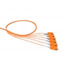 25270002 - EXTENSAO MONOFIBRA CONECTORIZADA MM (62.5) SC-UPC 1.5M SEM ADAPTADOR - COG - LARANJA - D0.9 (PACOTE C/ 06F) - 33090038 - FURUKAWA