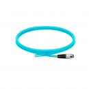 LETLPIEO-020-0 - PIGTAIL (EXTENSAO OPTICA CONEC.) MM (50.0) OM3 2F ST-UPC COM ADAPTADOR 1,5M LSZH ACQUA D0.9 - 35260921 - LIGHTERA