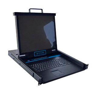 DNKVGVTA-001-1 - KVM GAVETA 17" VGA 1 PORTA 1 USB - DN-KVM-1000 - D-NET