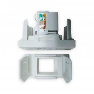 DNCNMOPM-001-0 - MODULO PIAL PLUS MAIS P/ RJ-45 EM ABS BRANCO(PCT 10) - DN-6200900035 - D-NET