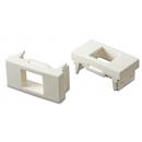 DNCNMOPP-001-0 - MODULO PIAL PLUS P/ RJ-11/45  EM ABS BRANCO(PCT 10) - DN-6200900010 - D-NET