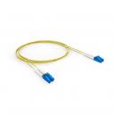 25160195 - CORDAO OPT. CON. MULTIMODO OM2 (50/125) 2F DUPLEX LC-UPC/LC-UPC 3,0M LSZH AMARELO (A-B) - 33002618. - LIGHTERA
