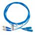 26044472 - CORDAO DUPLEX CONECTORIZADO SM BLI G-657A2 SC-UPC/ST-UPC 2.5M - LSZH - AZUL - 33004472 - FURUKAWA