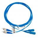 LETLCDA2-050-0 - CORDAO OPT. CON. MONOMODO (9/125) G657A2 2F DUPLEX ST-UPC/SC-UPC 2,5M LSZH AZUL - 33004472 - LIGHTERA