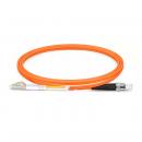 LETLCDA2-065-0 - CORDAO OPT. CON. MONOMODO (9/125) G657A2 2F DUPLEX LC-SPC/ST-SPC 1,5M COG - 33000152 - LIGHTERA