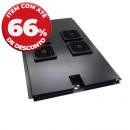 63600360 - UNIDADE TETO COM 4 VENT. 800 MM BI-VOLT - AS981900330X-00* - IP METAL