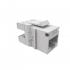 FEGLRJ6A-003-5 - CONECTOR RJ-45 GIGALAN CAT.6A  90/180G BRANCO T568A/T568 FEMEA - 35080121 - FURUKAWA