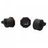 LEINRJ5E-001-6 - CONECTOR RJ-45 MULTILAN CAT.5E  IP67 PRETO T568A/T568 FEMEA BLINDADO - 35050216 - LIGHTERA