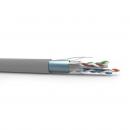 FEGLCC06-001-2 - CABO TRANSM. DADOS GIGALAN CAT.6 F/UTP (BLINDADO) 23AWG X 4P CINZA LSZH-3 (1000m) - 23360038 - LIGHTERA