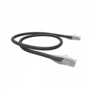LEMLPC5E-054-0 - PATCH CORD MULTILAN CAT.5E U/UTP 1,5M PRETO CM - 35103102 - LIGHTERA