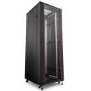 DNMTRSDV-005-0 - RACK SERVIDOR 19POL DESMONTAVEL PORTA VIDRO 36U 600 X 600 PRETO S/ GUIAS - DN-RSDV-36-60.60PT - D-NET