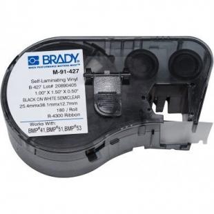 BYSIETM4-002-0 - ETIQUETA P/ M410/M510/M511 B427 VINYL AUTOLAMINADO 10-4 AWG (180 ET) PT NO BR - M4-91-427 - BRADY